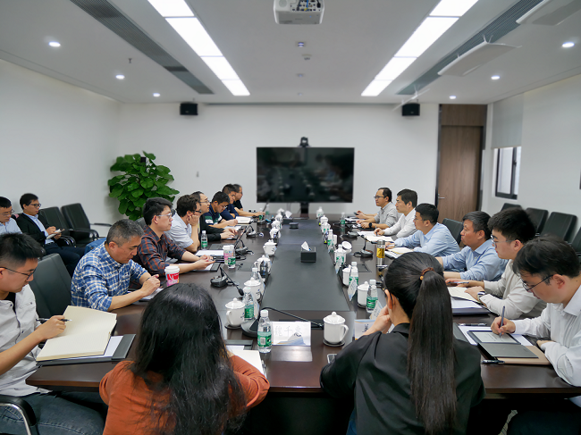 中国南宫NG28 总经理王兴权一行到南宫NG28 广东院调研